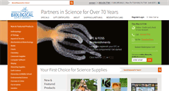 Desktop Screenshot of connecticutvalleybiological.com